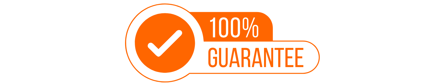 100% Satisfaction Guarantee